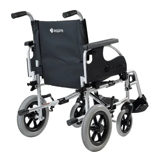 Aspire Aspire Transit 3 Manual Wheelchair - Attendant Propelled MWS449445 - 4MOBILITY WA - Mandurah