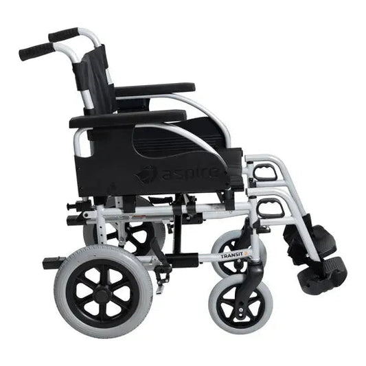 Aspire Aspire Transit 3 Manual Wheelchair - Attendant Propelled MWS452300 - 4MOBILITY WA - Mandurah
