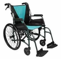 Aspire Aspire Vida Folding Wheelchair - Self Propelled MWS449876 - 4MOBILITY WA - Mandurah