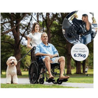 Aspire Aspire Vida MG Ultralight Magnesium Wheelchair MWS449872 - 4MOBILITY WA - Mandurah
