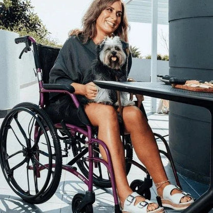 Aspire Aspire VIDA X Folding Manual Wheelchair MWS449867 - 4MOBILITY WA - Mandurah