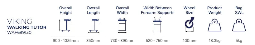 Aspire Aspire Viking Walking Tutor WAF699130 - 4MOBILITY WA - Mandurah
