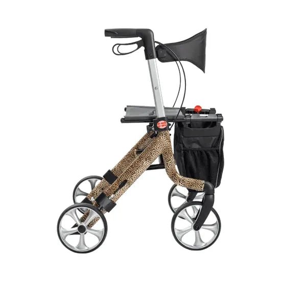 Aspire Aspire Vogue Lightweight 2 Seat Walker / Rollator WAF705310ZB - 4MOBILITY WA - Mandurah