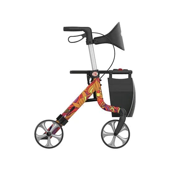 Aspire Aspire Vogue Lightweight 2 Seat Walker / Rollator WAF705310ZB - 4MOBILITY WA - Mandurah