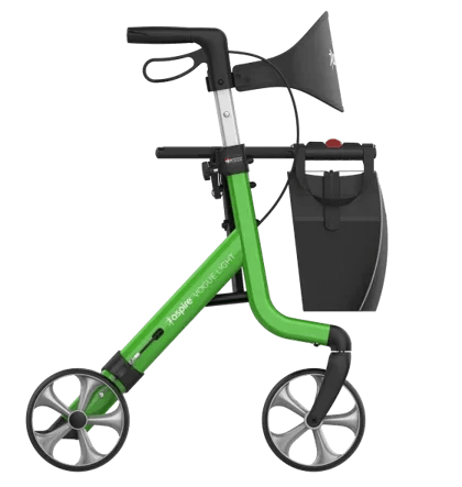 Aspire Aspire Vogue Lightweight 2 Seat Walker / Rollator WAF705315GR - 4MOBILITY WA - Mandurah