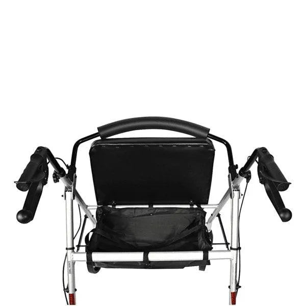 Aspire XL Seat Walker / Rollator - Silver