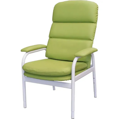 Aspire BC2 Waterfall Day Chair in lime green with adjustable height and comfortable padding
