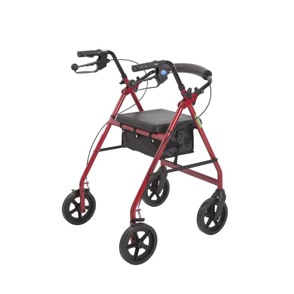 Aspire Classic 6" Seat Walker - 4MOBILITY WA Aspire WAF709600RE Seat Walkers / Rollators