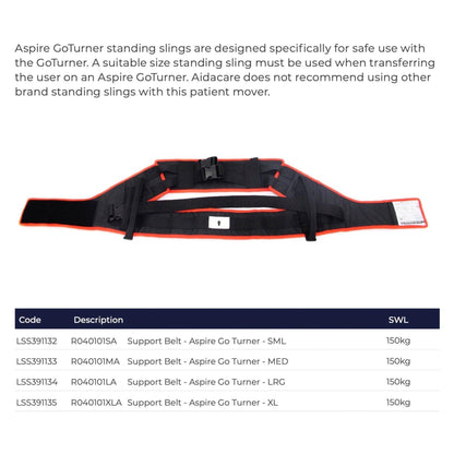 Aspire Go Turner - Patient Mover - LSS390585 - 4MOBILITY WA