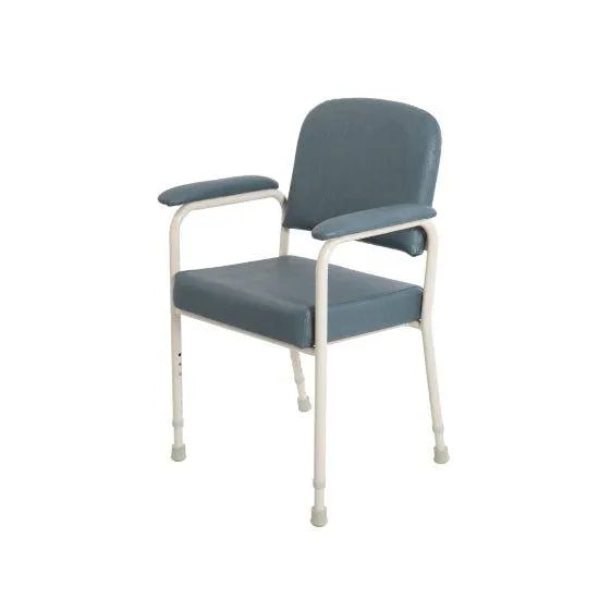 Aspire low back day chair with adjustable height and durable armrests for comfort