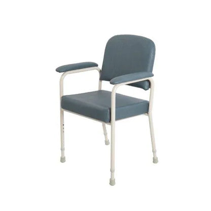 Aspire low back day chair with adjustable height and durable armrests for comfort