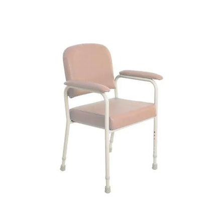 Aspire low back day chair with adjustable height and padded seating for comfort