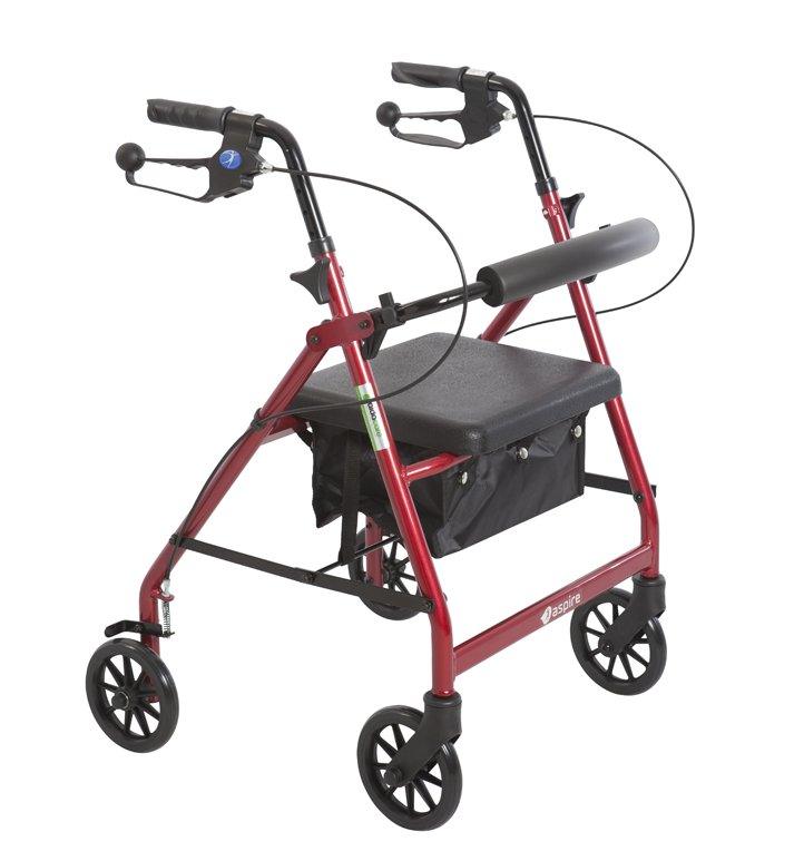 Aspire Mini Seat Walker - WAF705800RE - 4MOBILITY WA