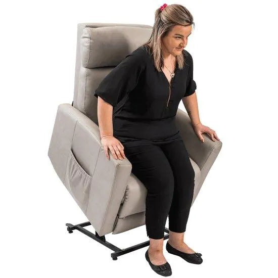 Aspire Renoir Quattro lift recliner chair providing support for easy sitting and standing