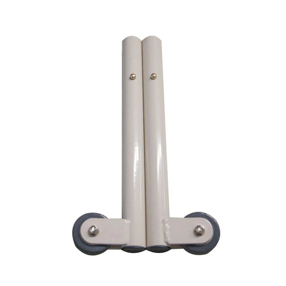 Aspire transport wheelchair legs with wheels for easy mobility and stability support