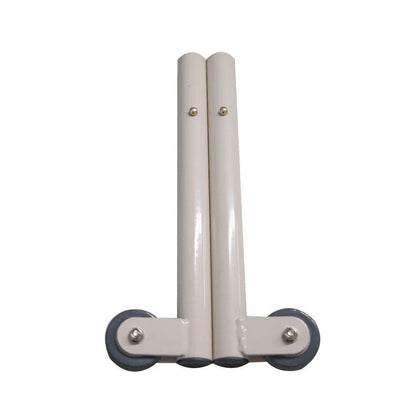 Aspire transport wheelchair legs with wheels for easy mobility and stability support