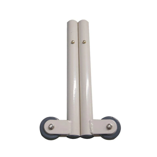 Aspire transport wheelchair legs with wheels for easy mobility and stability support