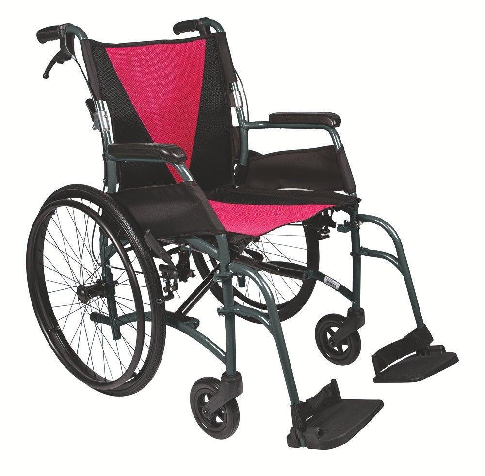 Aspire Vida Folding Wheelchair - Self Propelled - MWS449876 - 4MOBILITY WA