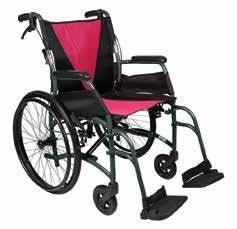 Aspire Vida Folding Wheelchair - Self Propelled - MWS449876 - 4MOBILITY WA