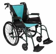 Aspire Vida Folding Wheelchair - Self Propelled - MWS449880 - 4MOBILITY WA