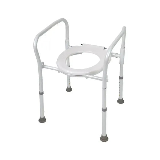 Homecraft Aluminium Folding Over Toilet Aid without Bucket and Lid - NOV-8560-A - 4MOBILITY WA