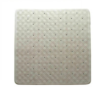 Barelli Barelli Non-Slip White Rubber Bath Mat BM02 - 4MOBILITY WA - Mandurah