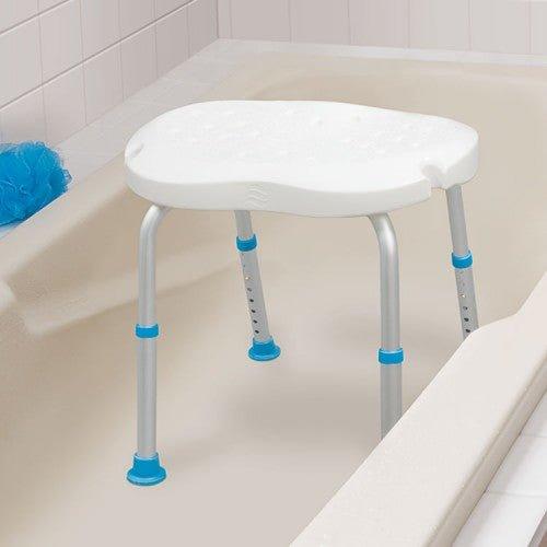 Bath Seats without Backrest with Ergonomic Shape - - 4MOBILITY WA