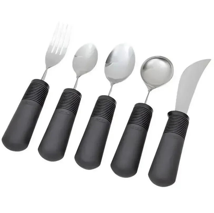 NORCO bendable cutlery for disability set featuring ergonomic grips and adaptive designs for easy use