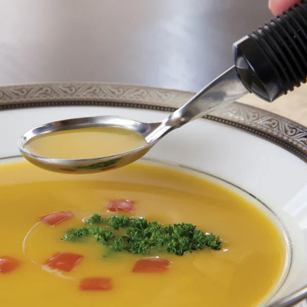 NORCO bendable cutlery for disability designed for easy grip and use while dining