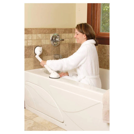 BRIDGE MEDICAL Pivot Grip Telescoping Portable Suction Grab Bar HMRBC500M - 4MOBILITY WA - Mandurah