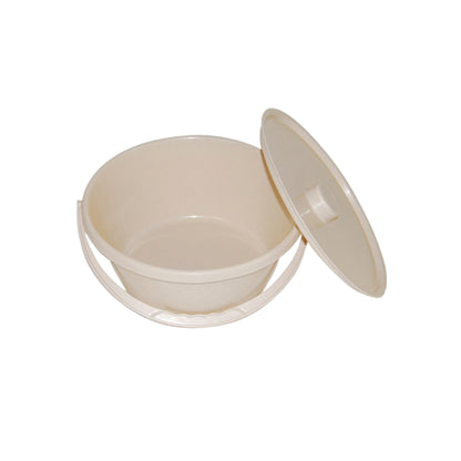 Bowl with Handle and Lid for
