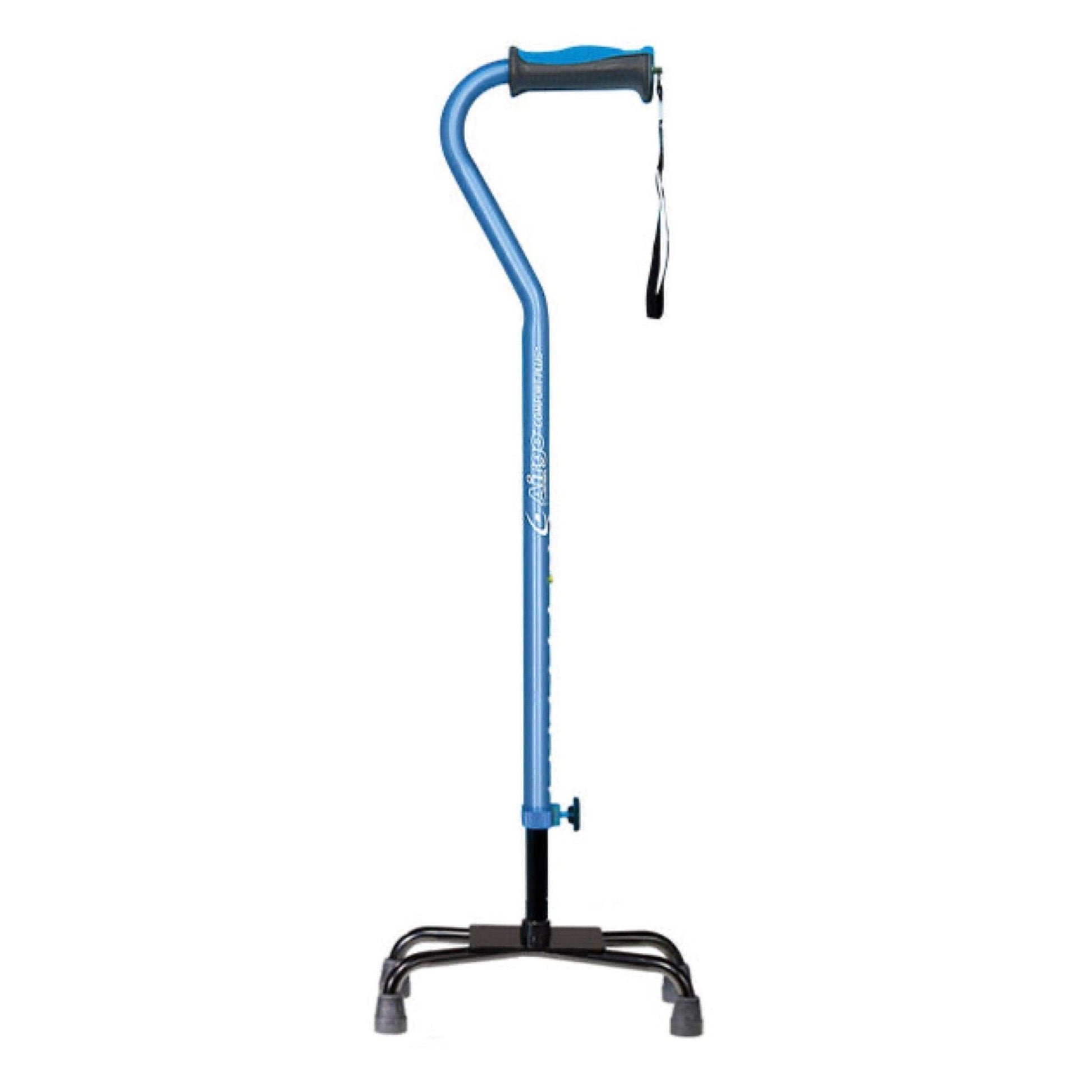 Comfort Plus Adjustable Quad Cane Large Base - HMR770854 - 4MOBILITY WA