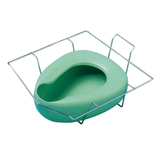 Aspire Shower Commodes Commode Bowl and Pan Carrier with Ergonomic Design for Easy Use