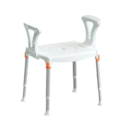 King Shower Commode / Over Toilet with Armrests