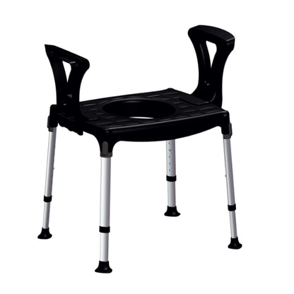 King Shower Commode / Over Toilet with Armrests