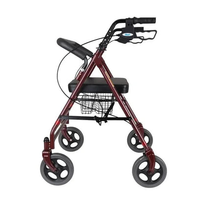 Days Days 111 Bariatric Rollator 317kg Red 7500348 - 4MOBILITY WA - Mandurah