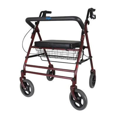 Days Days 111 Bariatric Rollator 317kg Red 7500348 - 4MOBILITY WA - Mandurah