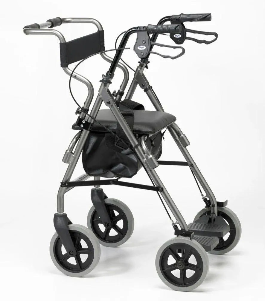 Days Days 2-in-1 Transit Rollator DAYS-2IN1-RED - 4MOBILITY WA - Mandurah