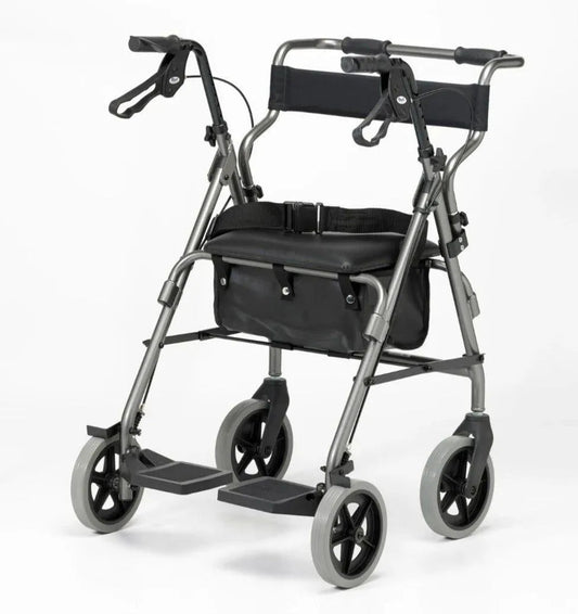 Days Days 2-in-1 Transit Rollator DAYS-2IN1-RED - 4MOBILITY WA - Mandurah
