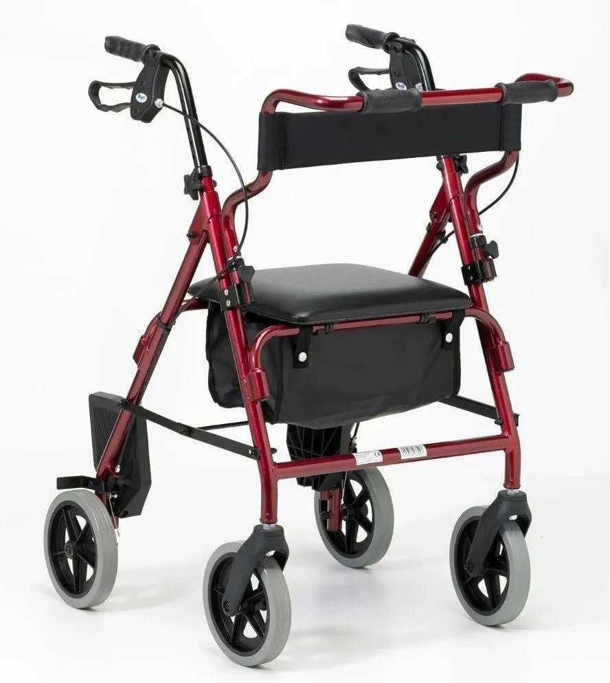 Days Days 2-in-1 Transit Rollator DAYS-2IN1-SIL - 4MOBILITY WA - Mandurah