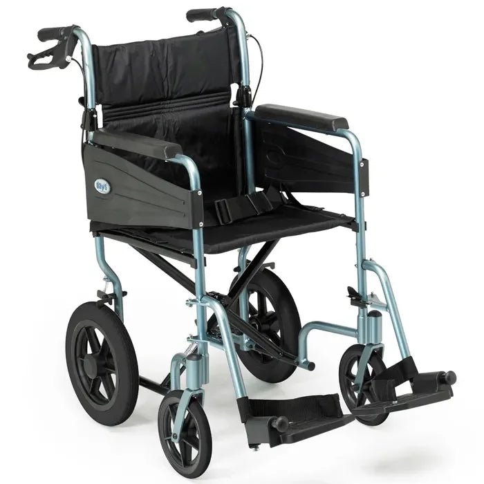 Days Days Escape Wheelchair Transit Attendant Propelled with Back Breaks PAT-091171727 - 4MOBILITY WA - Mandurah
