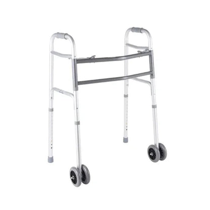 Days Days Heavy Duty Side Folding Walking Frame - Bariatric 317Kg with Double 5" Wheels 081561653 - 4MOBILITY WA - Mandurah