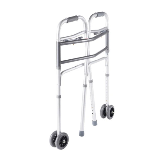 Days Heavy Duty Side Folding Walking Frame - Bariatric 317Kg with Double 5" Wheels