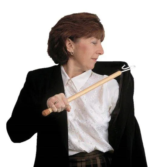 Homecraft dressing stick for disabled, helping wear a jacket with ease and convenience