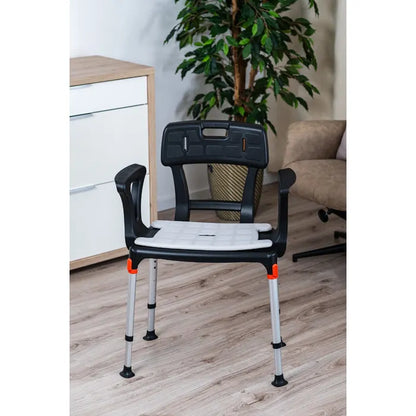 King Shower Seat with Back & Armrests