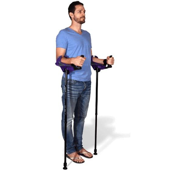 Ergonomical SmartCrutch - SMCT-BK-L - 4MOBILITY WA