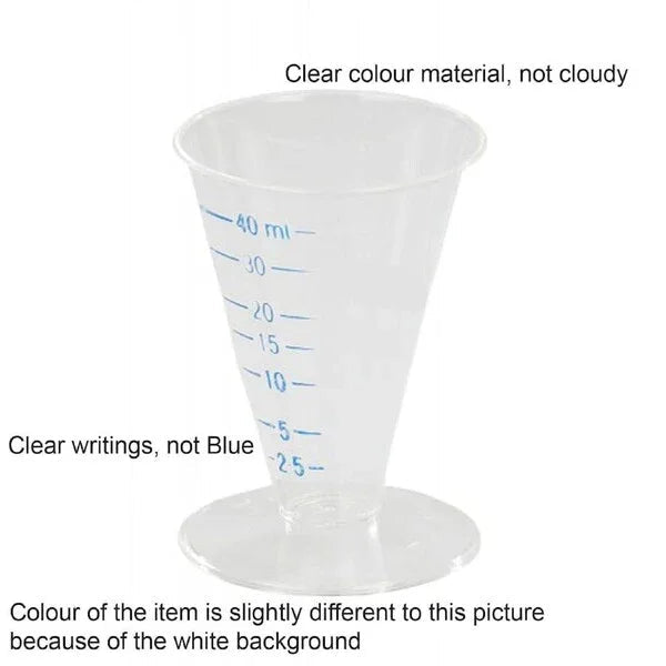 EziMed Medicine Measuring Cup 40ml 4M-MEDCUP40ML1PK - 4MOBILITY WA - Mandurah
