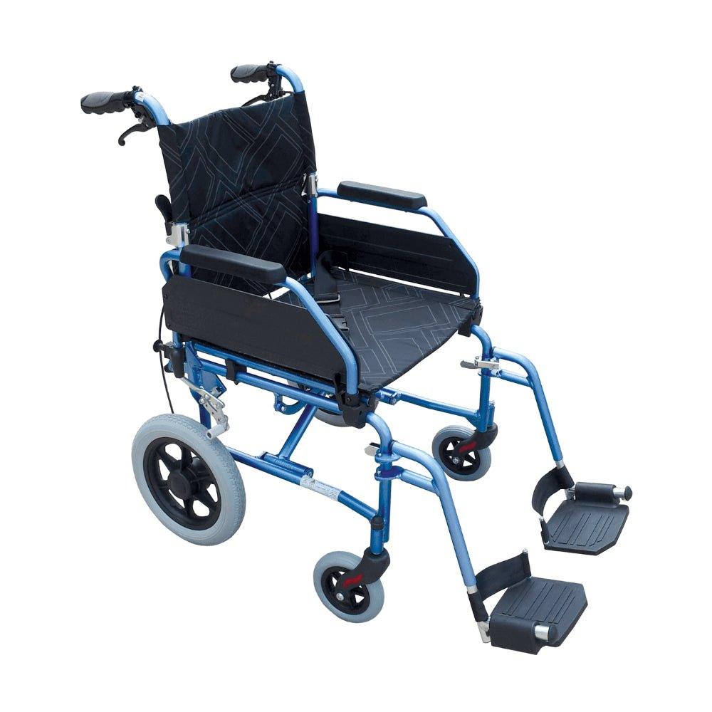 Freedom Excel Superlite Transporter Wheelchair - MWS452110 - 4MOBILITY WA