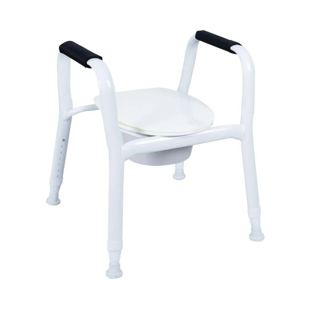 Freedom Freedom Oval Tube Over Toilet Aid - 200 kg - HBA406 BTT163140 - 4MOBILITY WA - Mandurah