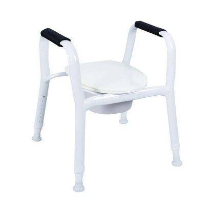 Freedom Freedom Oval Tube Over Toilet Aid - 200 kg - HBA406 BTT163140 - 4MOBILITY WA - Mandurah